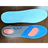 Lightweight shock absorbing insoles for trail running and uneven terrain